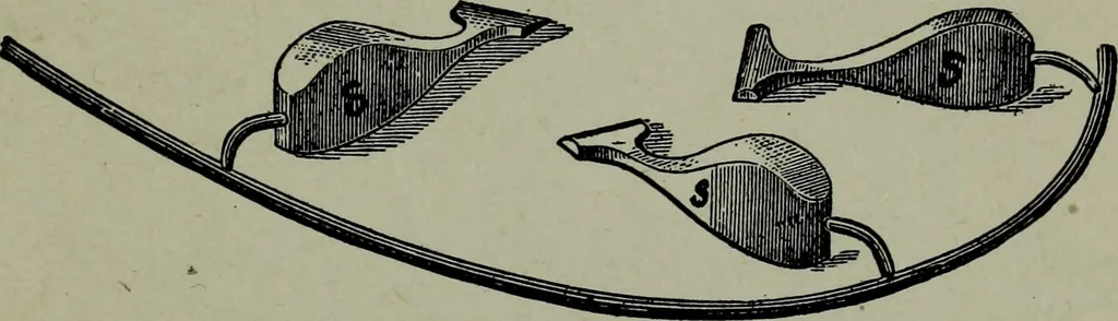 An illustration from Builder's architectural drawing self-taught : containing descriptions of drawing instruments and accessories, with rules for using them, and hints as to their care and management ..., 1903, leaf 50