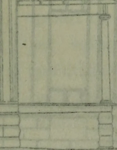 An illustration from Builder's architectural drawing self-taught : containing descriptions of drawing instruments and accessories, with rules for using them, and hints as to their care and management ..., 1903, leaf 66