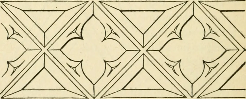 An illustration from Builders' architectural drawing self-taught : containing descriptions of drawing instruments and accessories, with rules for using them, and hints as to their care and management ..., 1917, leaf 189