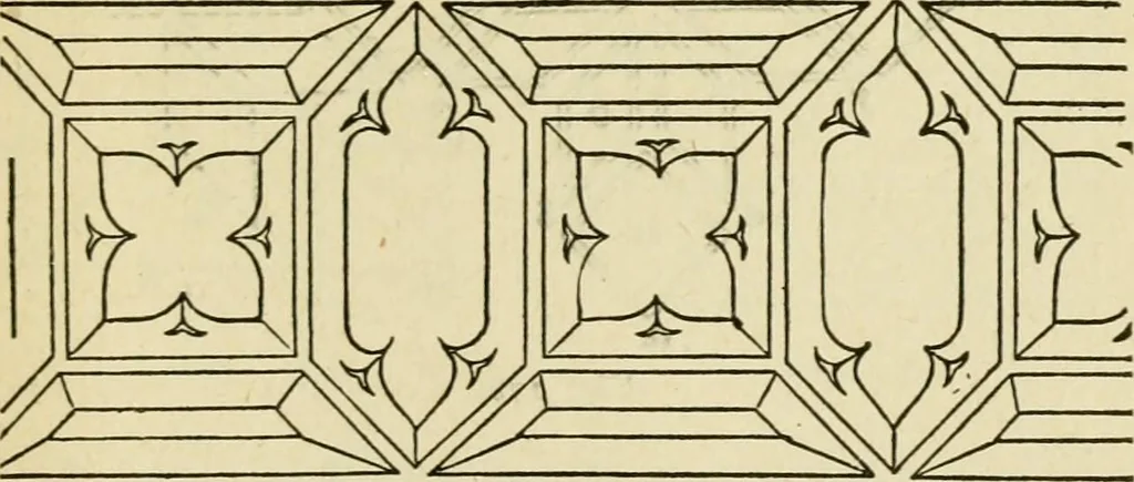 An illustration from Builders' architectural drawing self-taught : containing descriptions of drawing instruments and accessories, with rules for using them, and hints as to their care and management ..., 1917, leaf 190