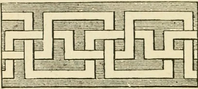 An illustration from Builders' architectural drawing self-taught : containing descriptions of drawing instruments and accessories, with rules for using them, and hints as to their care and management ..., 1917, leaf 195