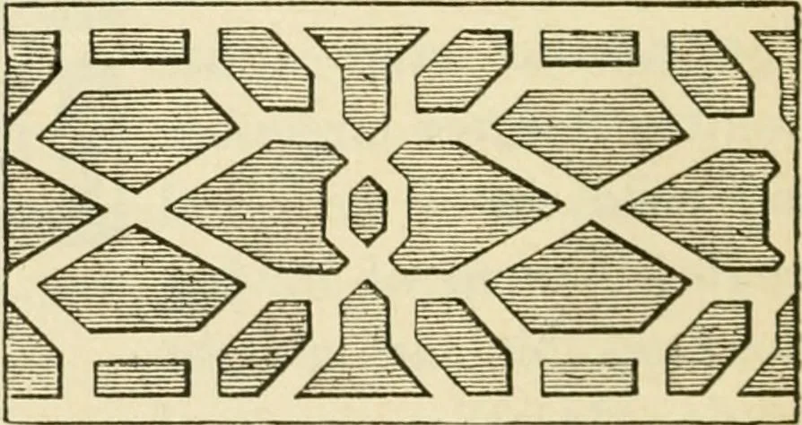 An illustration from Builders' architectural drawing self-taught : containing descriptions of drawing instruments and accessories, with rules for using them, and hints as to their care and management ..., 1917, leaf 195