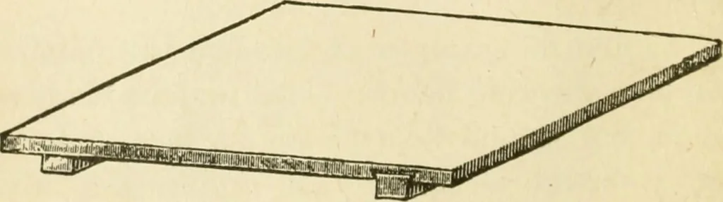 An illustration from Builders' architectural drawing self-taught : containing descriptions of drawing instruments and accessories, with rules for using them, and hints as to their care and management ..., 1917, leaf 23