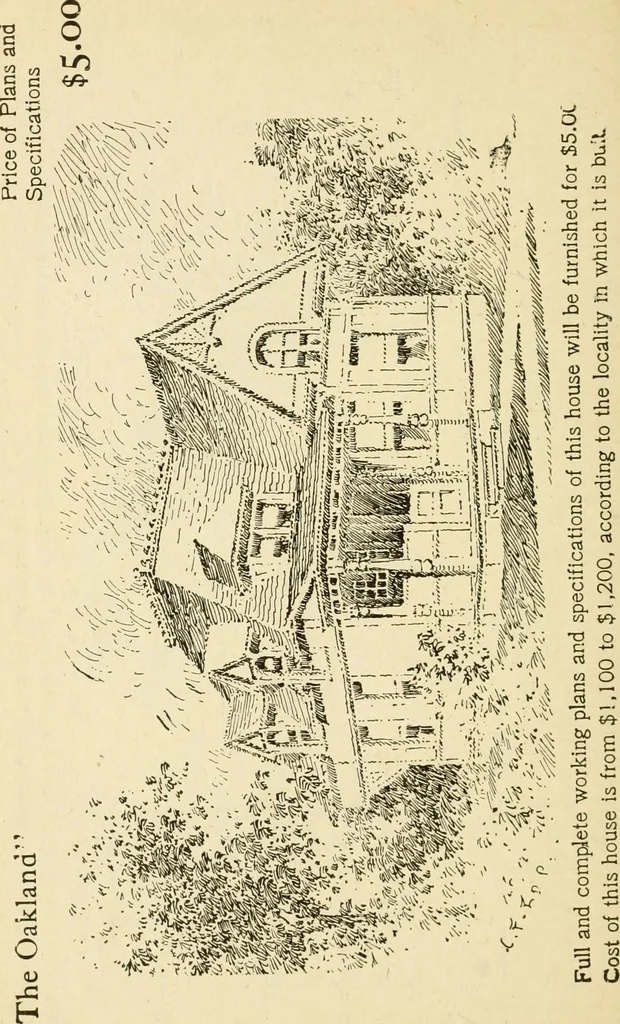 An illustration from Builders' architectural drawing self-taught : containing descriptions of drawing instruments and accessories, with rules for using them, and hints as to their care and management ..., 1917, leaf 337