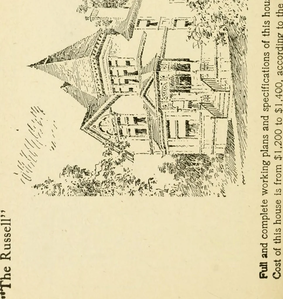An illustration from Builders' architectural drawing self-taught : containing descriptions of drawing instruments and accessories, with rules for using them, and hints as to their care and management ..., 1917, leaf 353