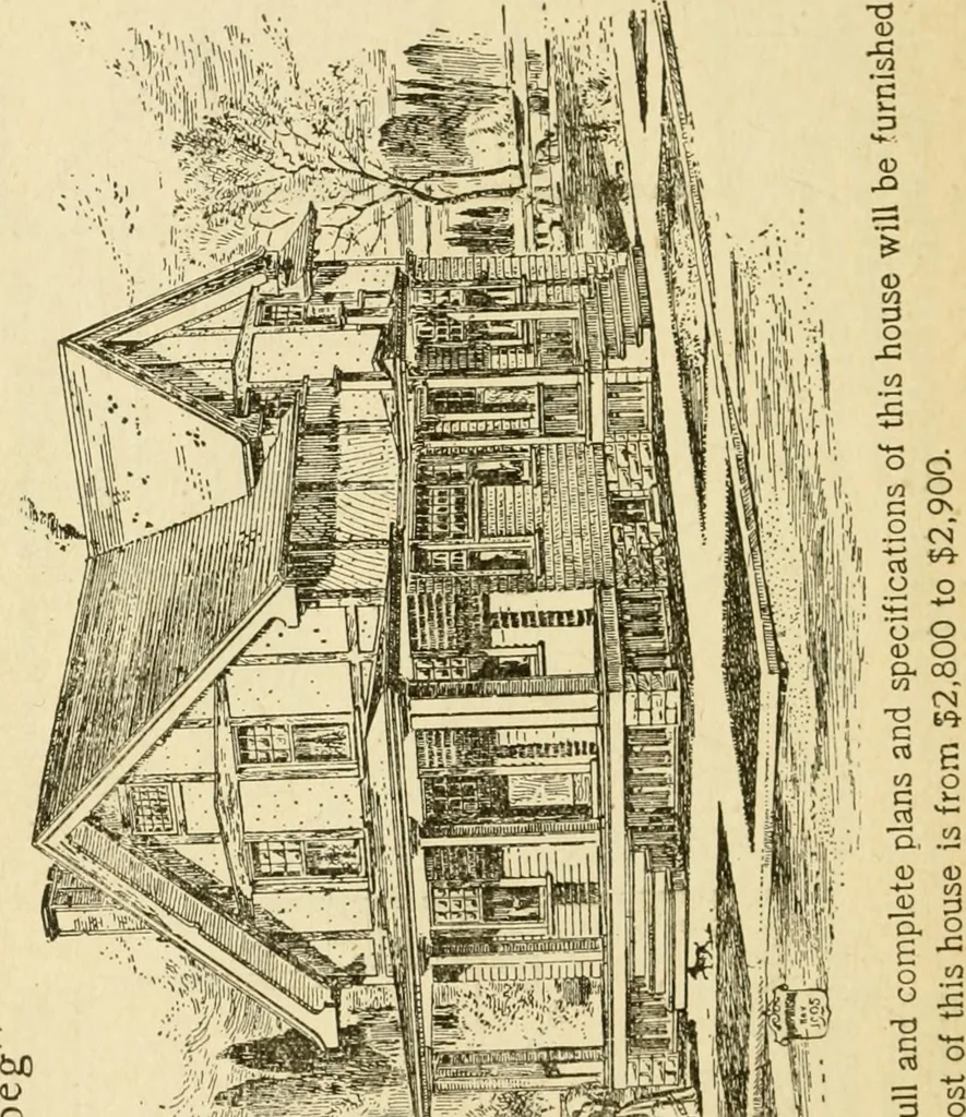 An illustration from Builders' architectural drawing self-taught : containing descriptions of drawing instruments and accessories, with rules for using them, and hints as to their care and management ..., 1917, leaf 361