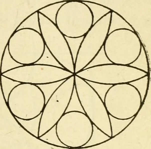 An illustration from Builders' architectural drawing self-taught : containing descriptions of drawing instruments and accessories, with rules for using them, and hints as to their care and management ..., 1917, leaf 66