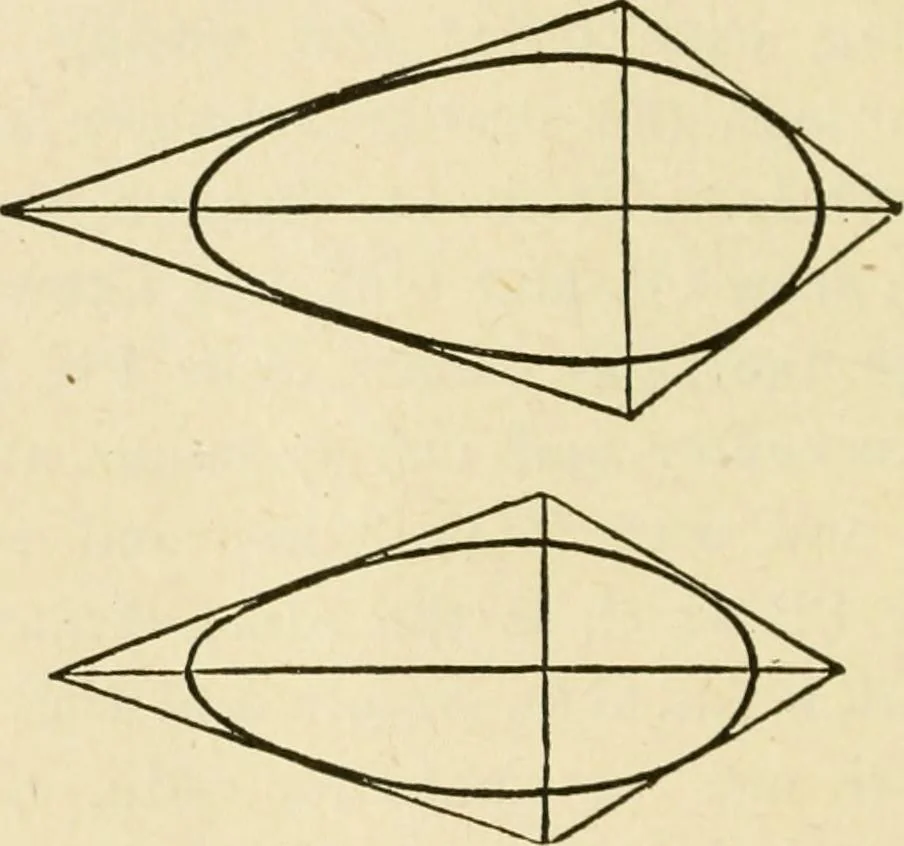 An illustration from Builders' architectural drawing self-taught : containing descriptions of drawing instruments and accessories, with rules for using them, and hints as to their care and management ..., 1917, leaf 95