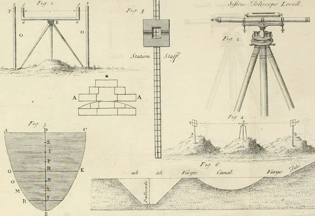 An illustration from The builder's dictionary, or, Gentleman and architect's companion : explaining not only the terms of art in all the several parts of architecture, but also containing the theory and practice of the various branches thereof ... : also necessary problems in arithmetic, geometry, mechanics, perspective, hydraulics, and other mathematical sciences : together with the quantities proportions, and prices of all kinds of materials used in building ..., 1734, leaf 469