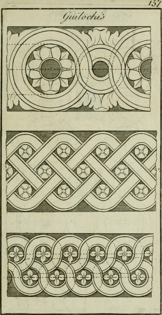 An illustration from The builder's director, or bench-mate : being a pocket-treasury of the Grecian, Roman and Gothic orders of architecture ... : wherein the orders of Andrea Palladio are truly laid down, free from erroneous measures ..., 1751, leaf 184