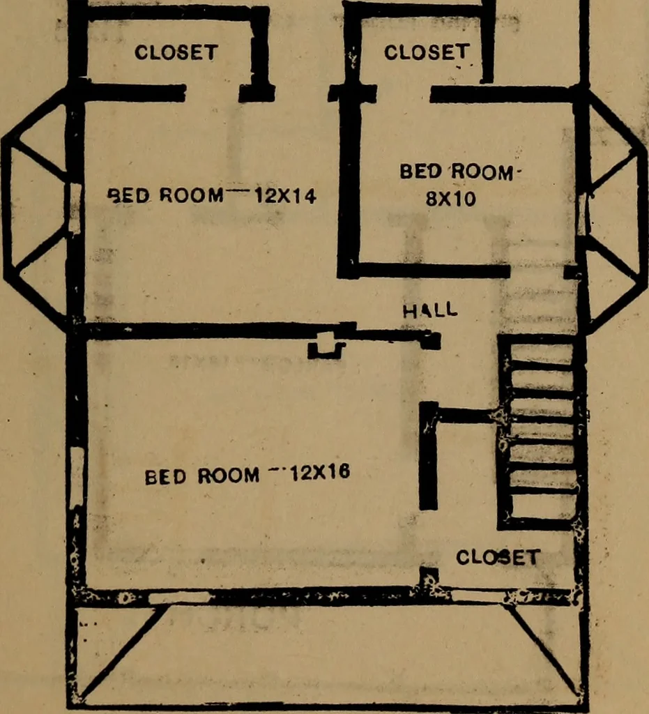 An illustration from Builders' guide and pocket companion, 1885, leaf 78