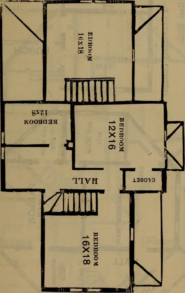 An illustration from Builders' guide and pocket companion, 1885, leaf 84