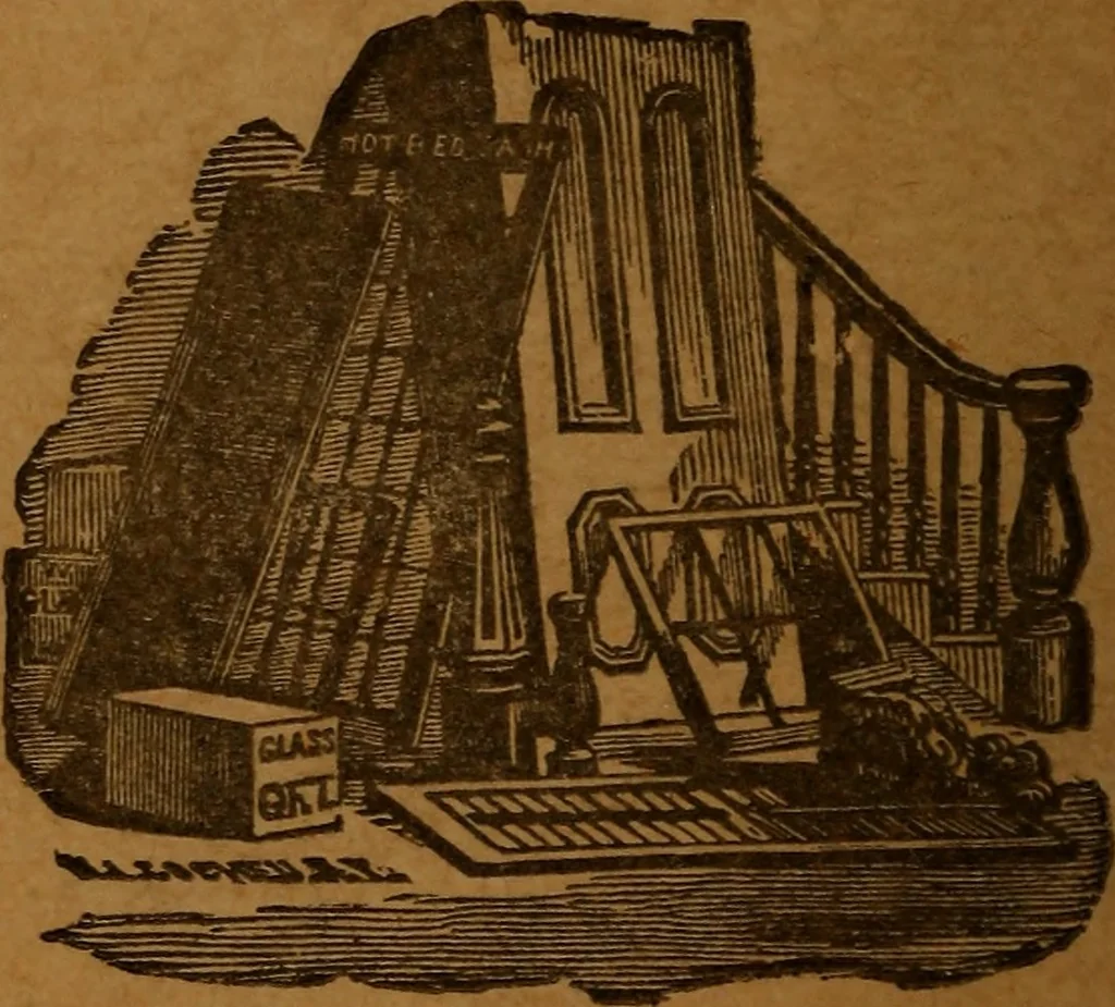An illustration from Builders' guide and pocket companion, 1885, leaf 95