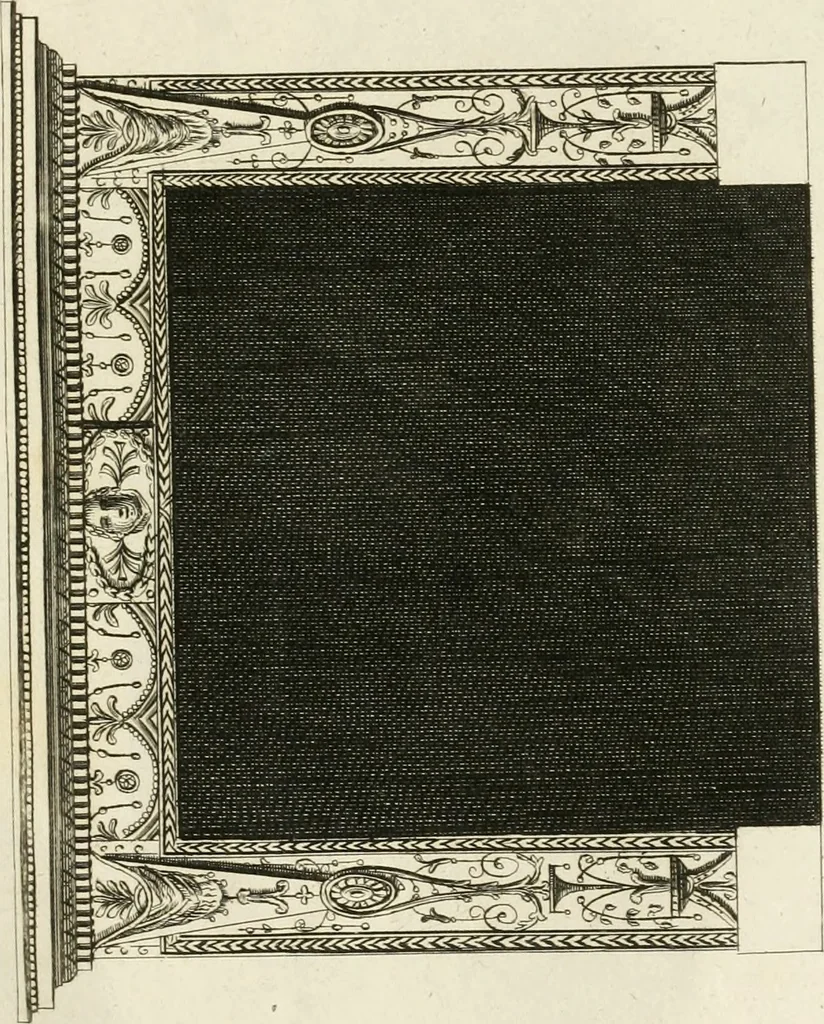 An illustration from The builder's magazine, or, A universal dictionary for architects, carpenters, masons, bricklayers, &c. as well as for every gentleman who would wish to be a competent judge of the elegant and necessary art of building : consisting of designs in architecture ... : together with the plans and sections serving as an unerring assistant in the construction of any building, from a palace to a cottage ..., 1800, leaf 172