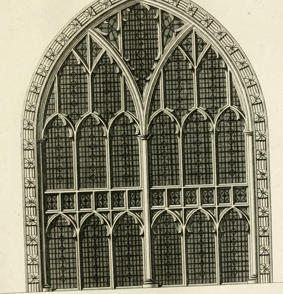 An illustration from The builder's magazine, or, A universal dictionary for architects, carpenters, masons, bricklayers, &c. as well as for every gentleman who would wish to be a competent judge of the elegant and necessary art of building : consisting of designs in architecture ... : together with the plans and sections serving as an unerring assistant in the construction of any building, from a palace to a cottage ..., 1800, leaf 254