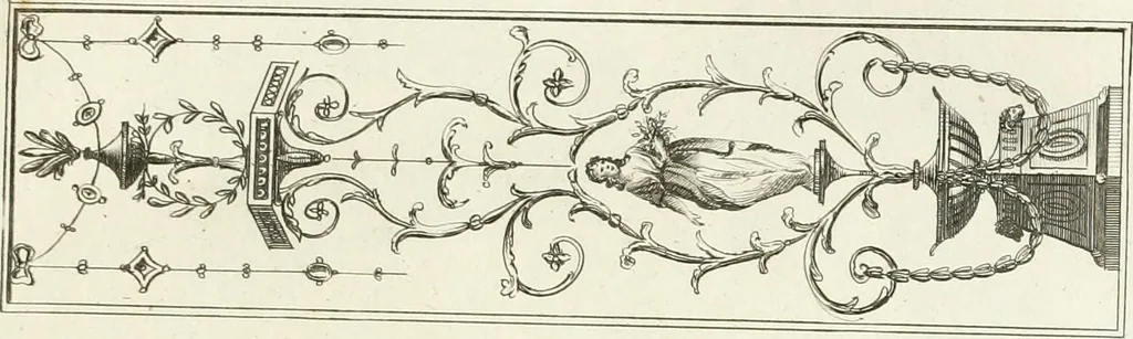 An illustration from The builder's magazine, or, A universal dictionary for architects, carpenters, masons, bricklayers, &c. as well as for every gentleman who would wish to be a competent judge of the elegant and necessary art of building : consisting of designs in architecture ... : together with the plans and sections serving as an unerring assistant in the construction of any building, from a palace to a cottage ..., 1800, leaf 30