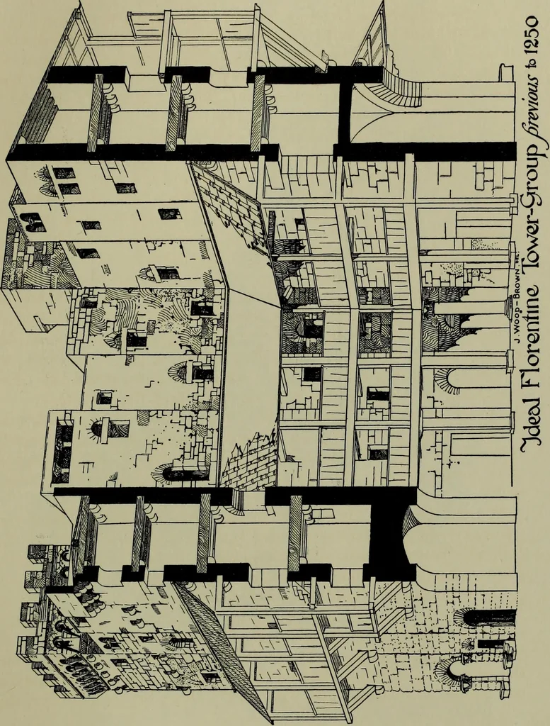 An illustration from The builders of Florence, 1907, leaf 102