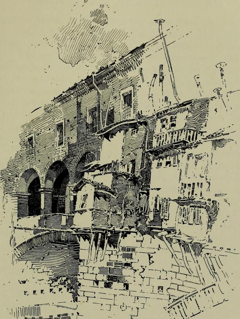 An illustration from The builders of Florence, 1907, leaf 120