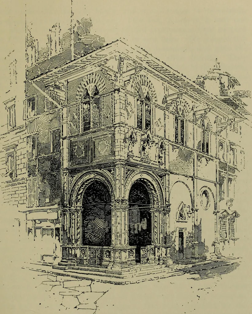 An illustration from The builders of Florence, 1907, leaf 138