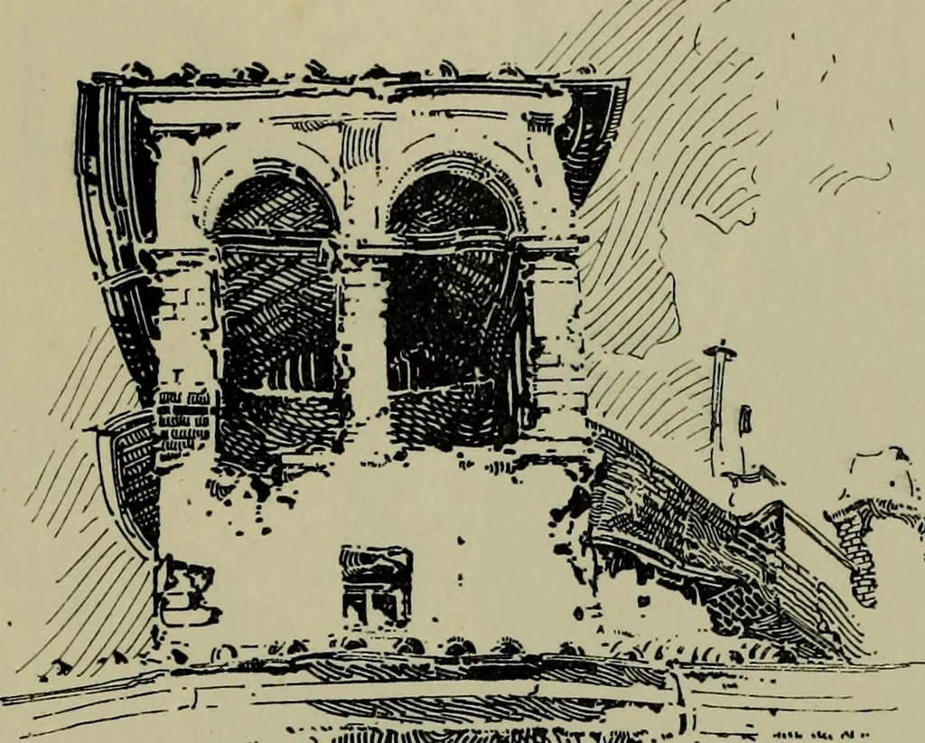 An illustration from The builders of Florence, 1907, leaf 144