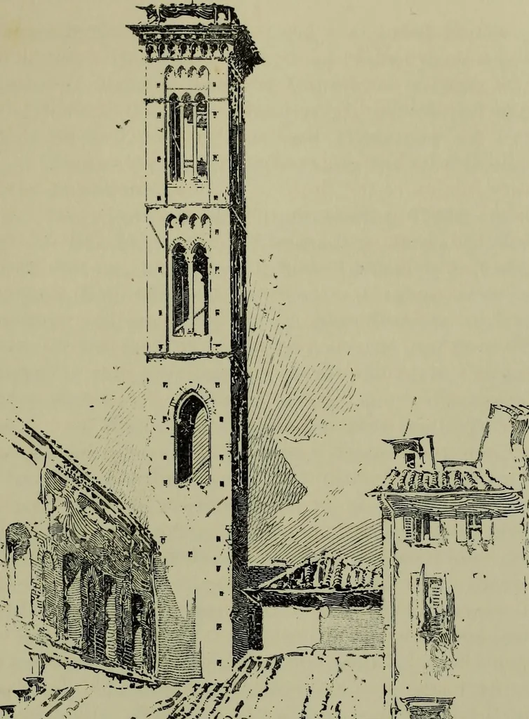 An illustration from The builders of Florence, 1907, leaf 158