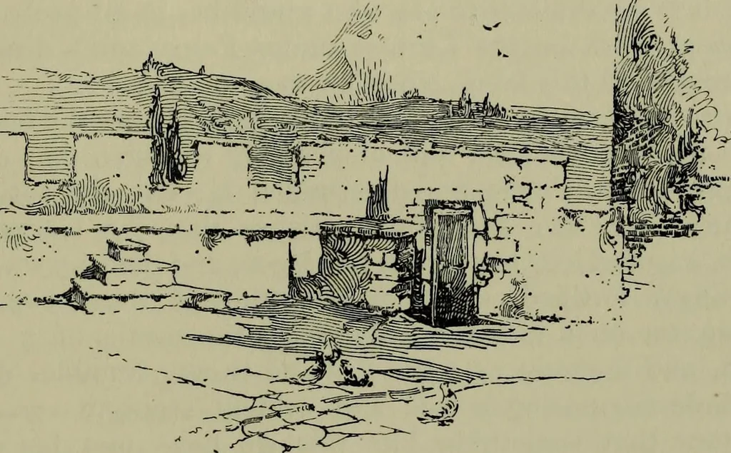An illustration from The builders of Florence, 1907, leaf 184