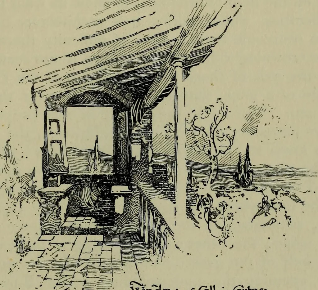 An illustration from The builders of Florence, 1907, leaf 188