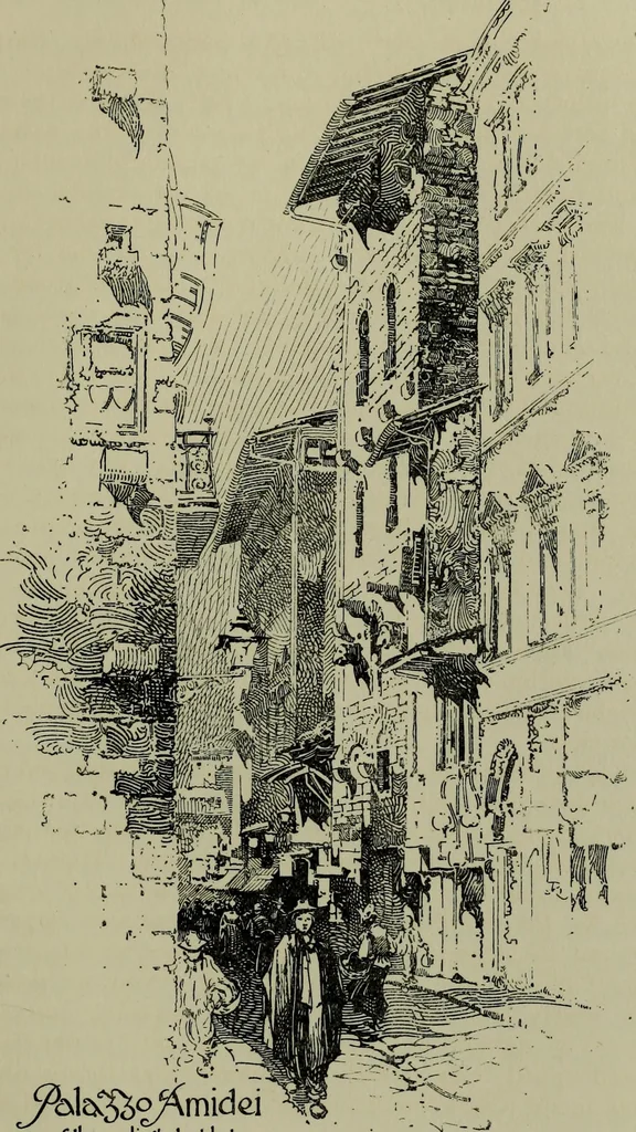 An illustration from The builders of Florence, 1907, leaf 288
