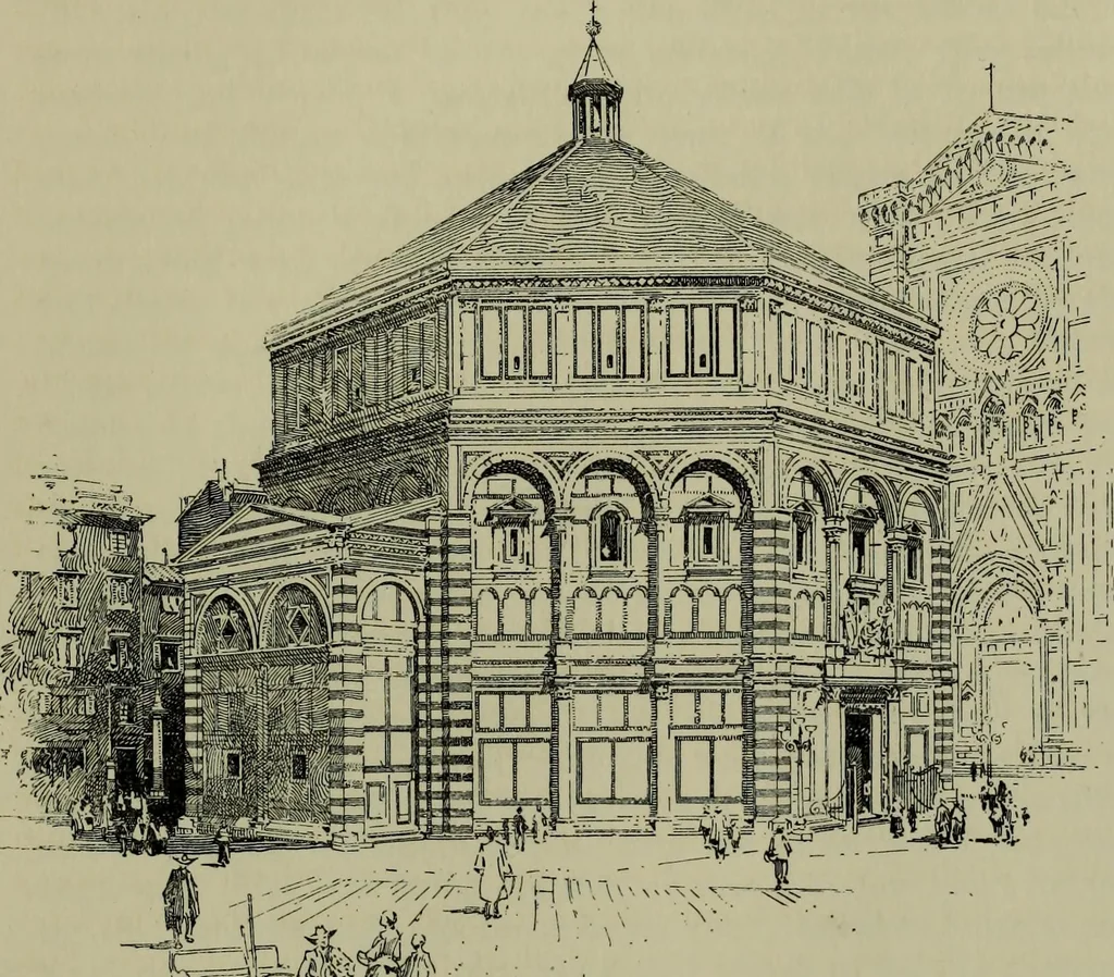 An illustration from The builders of Florence, 1907, leaf 300