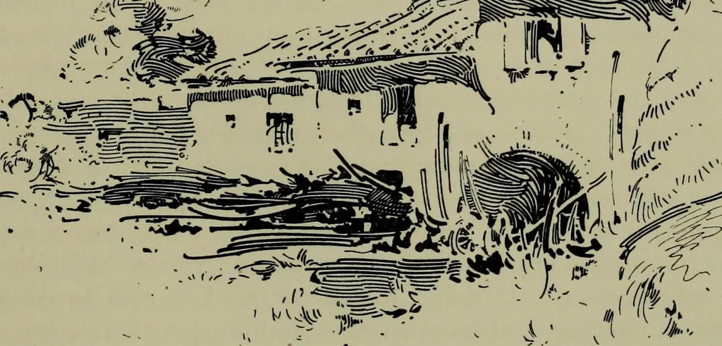 An illustration from The builders of Florence, 1907, leaf 348