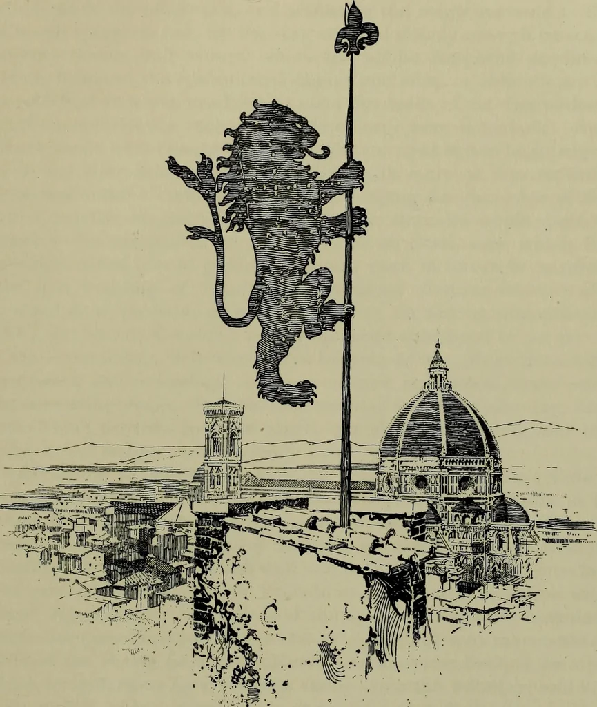 An illustration from The builders of Florence, 1907, leaf 376