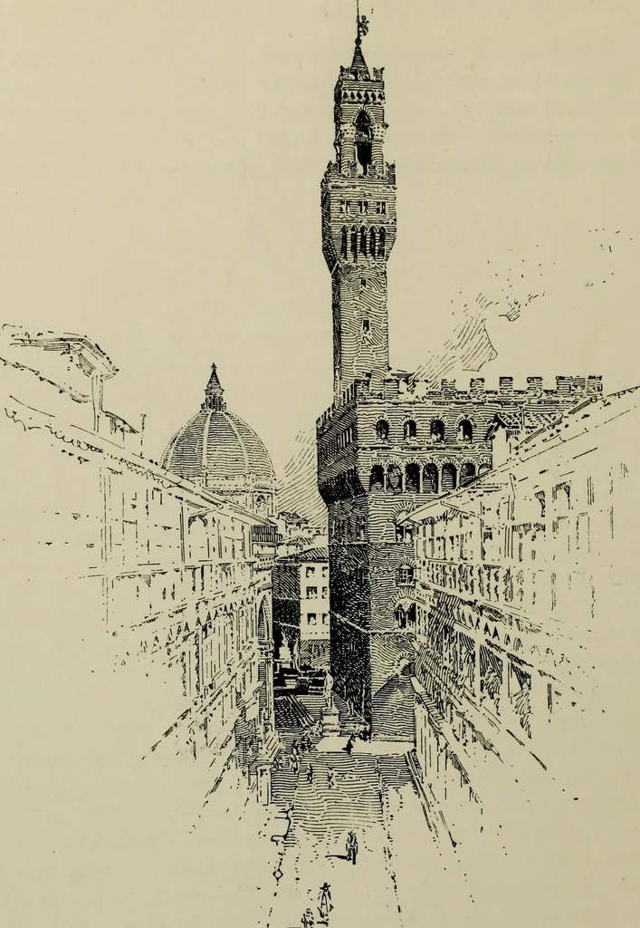 An illustration from The builders of Florence, 1907, leaf 397