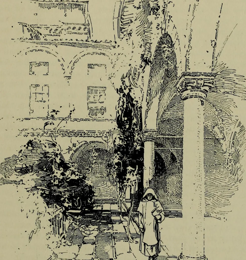 An illustration from The builders of Florence, 1907, leaf 424