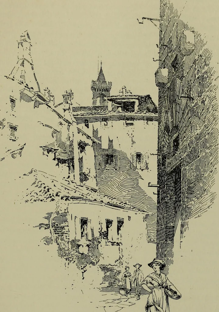 An illustration from The builders of Florence, 1907, leaf 80