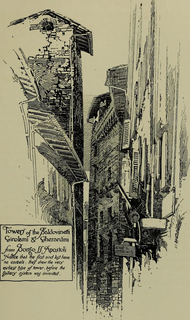 An illustration from The builders of Florence, 1907, leaf 98