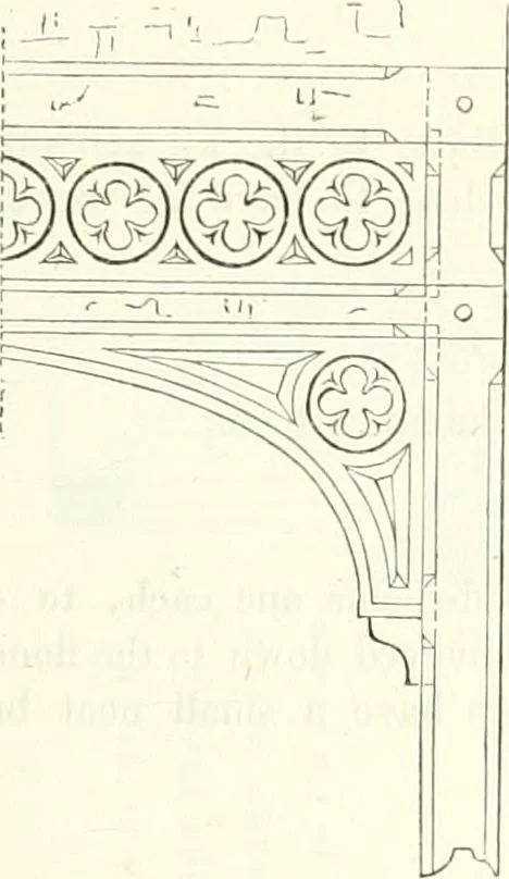 An illustration from The builder's practical director; or, Buildings for all classes, containing plans, sections and elevations for the erection of cottages, villas, farm buildings, dispensaries, public schools, &c., with detailed estimates, quantities, prices, &c. .., 1855, leaf 184