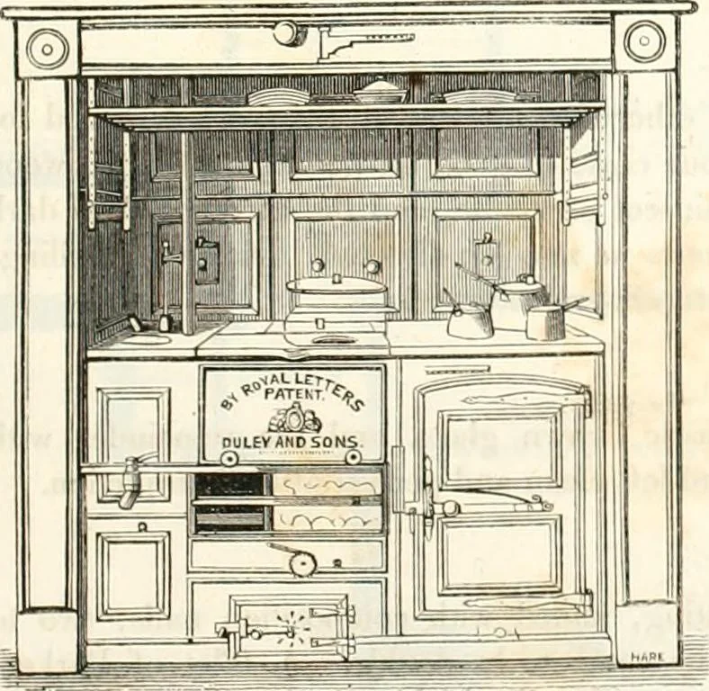 An illustration from The builder's practical director; or, Buildings for all classes, containing plans, sections and elevations for the erection of cottages, villas, farm buildings, dispensaries, public schools, &c., with detailed estimates, quantities, prices, &c. .., 1855, leaf 268