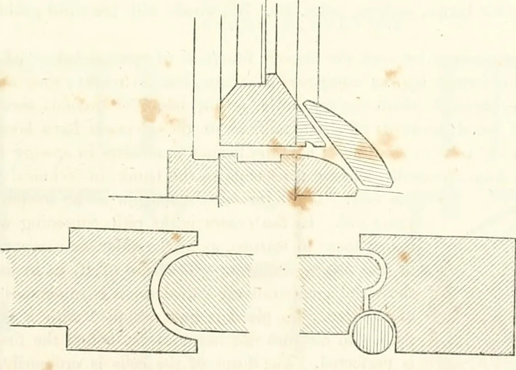 An illustration from The builder's practical director; or, Buildings for all classes, containing plans, sections and elevations for the erection of cottages, villas, farm buildings, dispensaries, public schools, &c., with detailed estimates, quantities, prices, &c. .., 1855, leaf 284