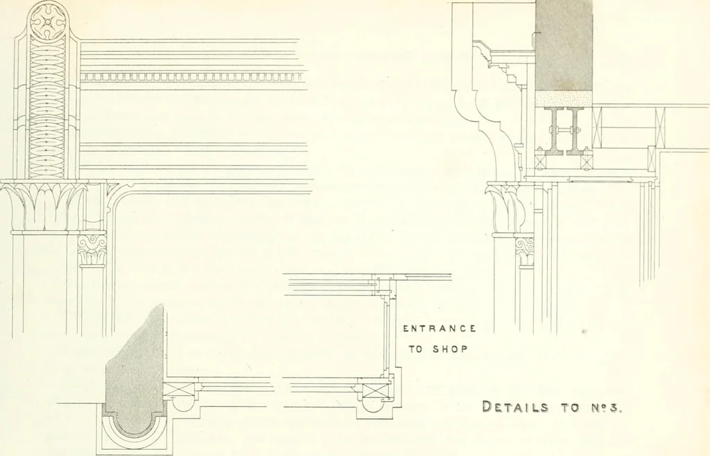 An illustration from The builder's practical director; or, Buildings for all classes, containing plans, sections and elevations for the erection of cottages, villas, farm buildings, dispensaries, public schools, &c., with detailed estimates, quantities, prices, &c. .., 1855, leaf 306