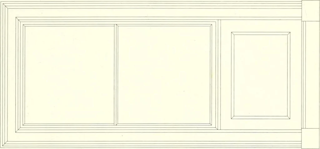 An illustration from The builder's practical director; or, Buildings for all classes, containing plans, sections and elevations for the erection of cottages, villas, farm buildings, dispensaries, public schools, &c., with detailed estimates, quantities, prices, &c. .., 1855, leaf 338