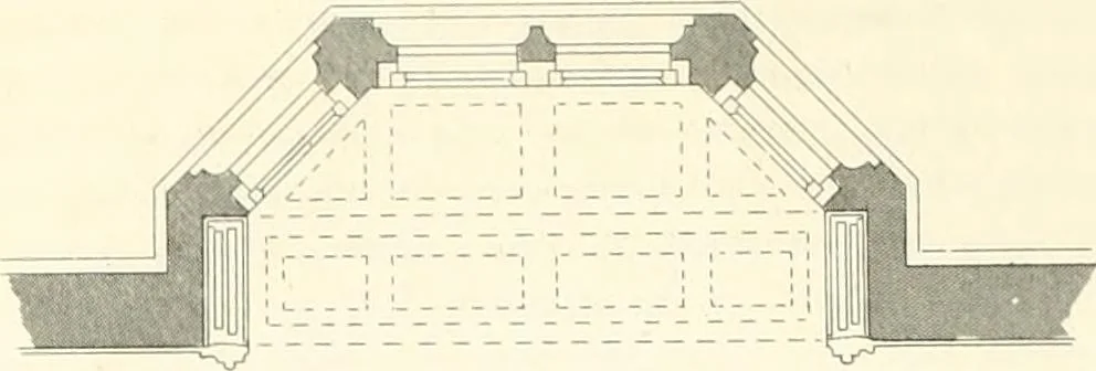 An illustration from The builder's practical director; or, Buildings for all classes, containing plans, sections and elevations for the erection of cottages, villas, farm buildings, dispensaries, public schools, &c., with detailed estimates, quantities, prices, &c. .., 1855, leaf 378