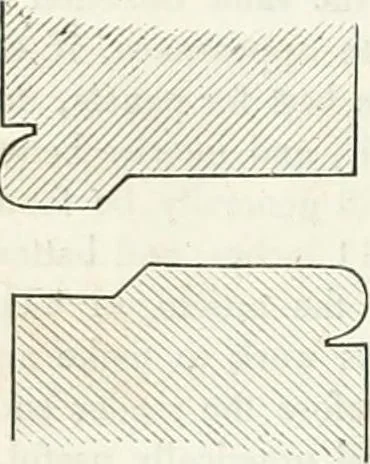 An illustration from The builder's practical director; or, Buildings for all classes, containing plans, sections and elevations for the erection of cottages, villas, farm buildings, dispensaries, public schools, &c., with detailed estimates, quantities, prices, &c. .., 1855, leaf 449