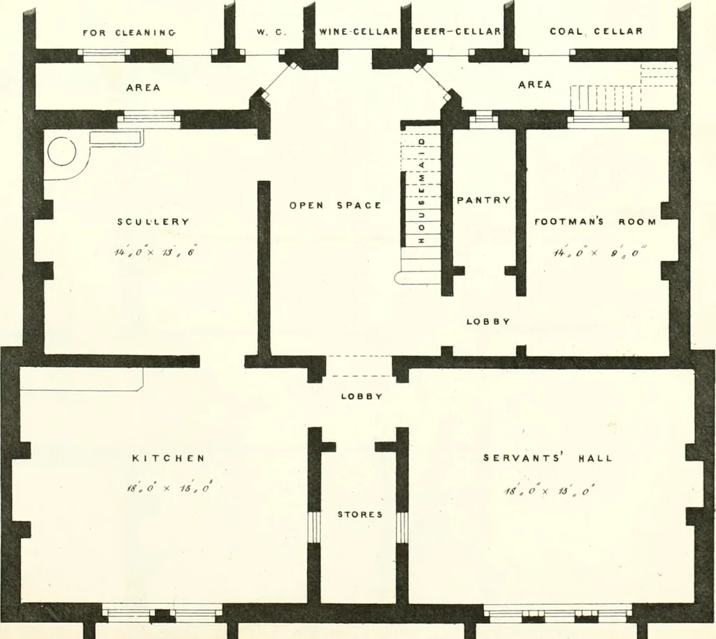 An illustration from The builder's practical director; or, Buildings for all classes, containing plans, sections and elevations for the erection of cottages, villas, farm buildings, dispensaries, public schools, &c., with detailed estimates, quantities, prices, &c. .., 1855, leaf 540
