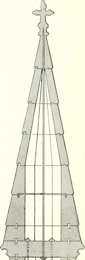 An illustration from The builder's practical director; or, Buildings for all classes, containing plans, sections and elevations for the erection of cottages, villas, farm buildings, dispensaries, public schools, &c., with detailed estimates, quantities, prices, &c. .., 1855, leaf 604