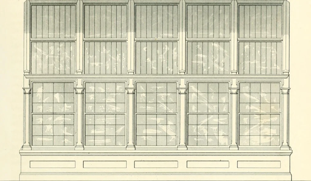 An illustration from The builder's practical director; or, Buildings for all classes, containing plans, sections and elevations for the erection of cottages, villas, farm buildings, dispensaries, public schools, &c., with detailed estimates, quantities, prices, &c. .., 1855, leaf 652