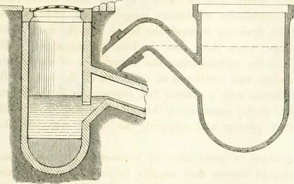 An illustration from The builder's practical director; or, Buildings for all classes, containing plans, sections and elevations for the erection of cottages, villas, farm buildings, dispensaries, public schools, &c., with detailed estimates, quantities, prices, &c. .., 1855, leaf 666