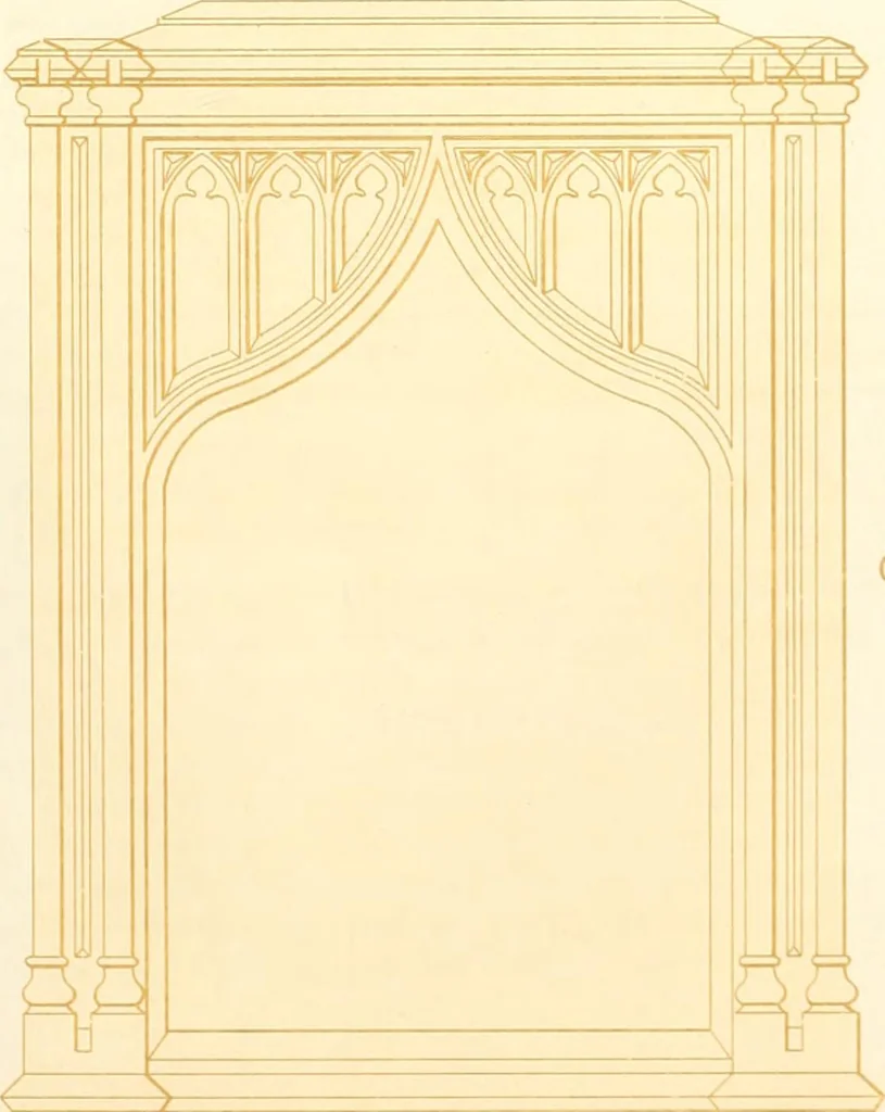 An illustration from The builder's practical director; or, Buildings for all classes, containing plans, sections and elevations for the erection of cottages, villas, farm buildings, dispensaries, public schools, &c., with detailed estimates, quantities, prices, &c. .., 1855, leaf 724