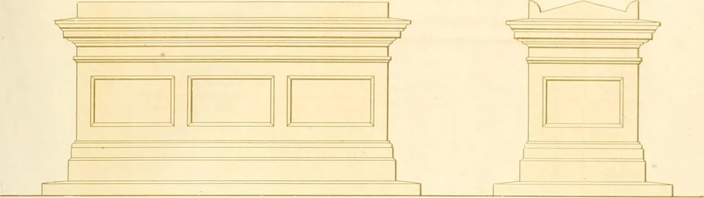 An illustration from The builder's practical director; or, Buildings for all classes, containing plans, sections and elevations for the erection of cottages, villas, farm buildings, dispensaries, public schools, &c., with detailed estimates, quantities, prices, &c. .., 1855, leaf 768