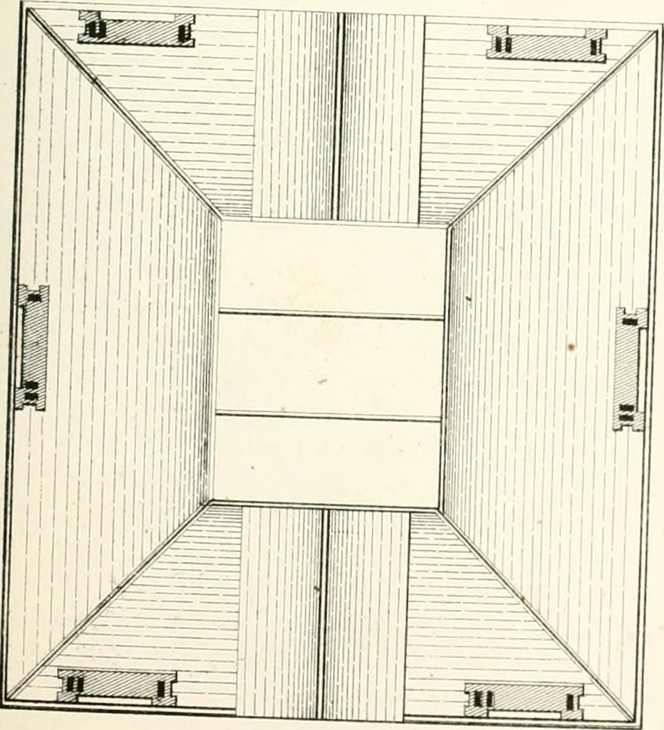 An illustration from The builder's practical director; or, Buildings for all classes, containing plans, sections and elevations for the erection of cottages, villas, farm buildings, dispensaries, public schools, &c., with detailed estimates, quantities, prices, &c. .., 1855, leaf 86