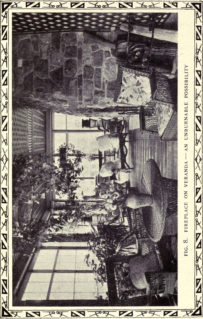 An illustration from Building by a builder; practical and economical considerations for the man about to build, 1914, leaf 242
